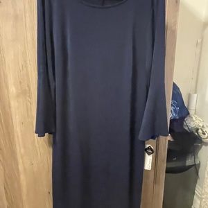 Navy blue dress